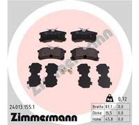 ZIMMERMANN 24013.155.1 Kit pastiglie freni