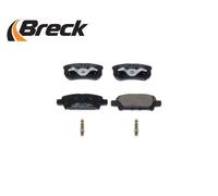 Set di pastiglie freno BRECK 24014 00 702 10, posteriore