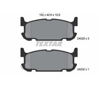 Pastiglie freno 2402901 TEXTAR per MAZDA MX-5 II
