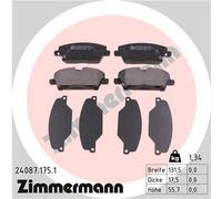 ZIMMERMANN 24087.175.1 Kit pastiglie freni