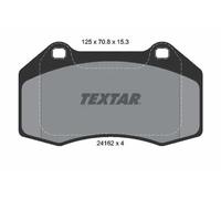 Textar Kit pastiglie freni 2416201 Anteriori per Renault Clio III Megane II