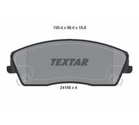 Pastiglie freno 2416601 TEXTAR per DODGE LANCIA