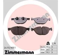 ZIMMERMANN 24172.900.1 Kit pastiglie freni