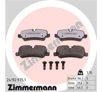 Pastiglie freno 24192.975.1 ZIMMERMANN per LAND ROVER RANGE ROVER SPORT I