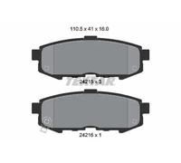 TEXTAR 2421501 Kit pastiglie freni