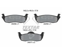 TEXTAR 2425801 Kit pastiglie freni per JEEP GRAND CHEROKEE III (WH, WK)