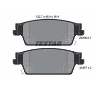 Pastiglie freno 2426601 TEXTAR per CADILLAC STS SRX