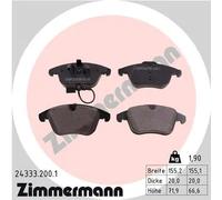 ZIMMERMANN 24333.200.1 Kit pastiglie freni