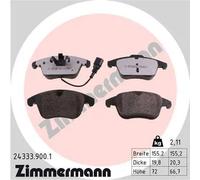 ZIMMERMANN 24333.900.1 Kit pastiglie freni
