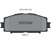 TEXTAR 2434701 Kit pastiglie freni