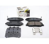Set di pastiglie freno BRECK 24351 00 701 00, anteriore
