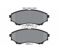 Pastiglie freno 2435301 TEXTAR per FORD MAZDA
