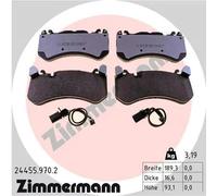 ZIMMERMANN 24455.970.2 Kit pastiglie freni