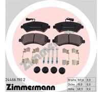 ZIMMERMANN 24466.190.2 Kit pastiglie freni