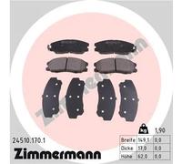 Pastiglie freno 24510.170.1 ZIMMERMANN per OPEL CHEVROLET