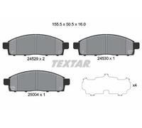 KIT PASTIGLIE FRENO ANT TEXTAR MITSUBISHI L 200 2.4 D 4X4 133KW 15> 2452901