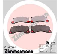 Pastiglie freno 24553.960.1 ZIMMERMANN per PORSCHE VW AUDI