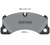TEXTAR 2455301 Kit pastiglie freni