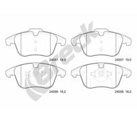 Pastiglie freno 24557 00 701 00 BRECK per CITROËN PEUGEOT DS OPEL