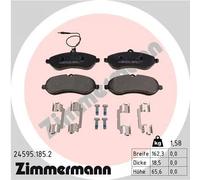 Pastiglie freno 24595.185.2 ZIMMERMANN per FIAT PEUGEOT CITROËN
