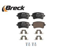 Set di pastiglie freno BRECK 24606 00 554 10, posteriore