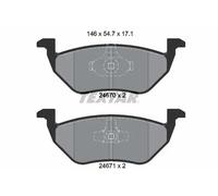 TEXTAR 2467001 Kit pastiglie freni