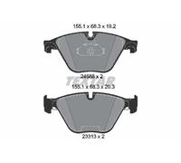 Set di pastiglie freno TEXTAR 2468801, anteriore