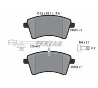 Textar Pastiglie freno 2469306 – Kit anteriori per Renault/Nissan