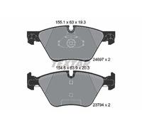 Textar Set di pastiglie freno 2469701 anteriore per BMW Serie 5 Touring