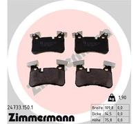 ZIMMERMANN 24733.150.1 Kit pastiglie freni