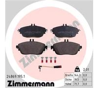 Pastiglie freno 24869.195.1 ZIMMERMANN per MERCEDES-BENZ INFINITI