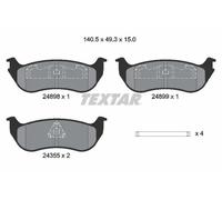 TEXTAR 2489803 Kit pastiglie freni