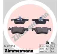 Pastiglie freno 24912.185.1 ZIMMERMANN per BMW 1 3 3 Touring 3 Gran Turismo