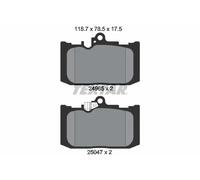 TEXTAR Pastiglie Freno Bremsbelegsatz Frontale Sistema Advics per Lexus GS Di RC