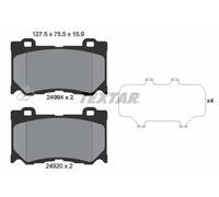 TEXTAR 2499401 Kit pastiglie freni