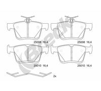 Pastiglie freno 25008 00 704 00 BRECK per VW AUDI SEAT SKODA