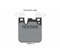 TEXTAR 2502901 Kit pastiglie freni
