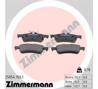 ZIMMERMANN 25054.150.1 Kit pastiglie freni