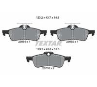 Set di pastiglie freno TEXTAR 2505401, posteriore