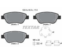 Textar Set pastiglie freno 2509501 anteriore per OPEL ADAM