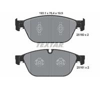Textar 2516002 Kit Pastiglie Freno Freni a Disco Frontale per Audi A8 Q5