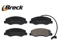 Breck Brakes - Set pastiglie freno 25172 00 703 10 - Posteriore