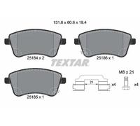 Textar Set di pastiglie freno 2518401 anteriore per Kia Venga
