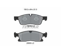 Pastiglie freno 2519202 TEXTAR per MERCEDES-BENZ CLASSE M GLE Coupe GLS GLE