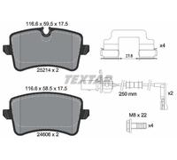 Pastiglie freno 2521404 TEXTAR per AUDI A8 D4
