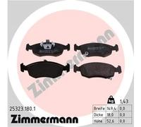 ZIMMERMANN 25323.180.1 Kit pastiglie freni