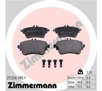 ZIMMERMANN 25326.190.1 Kit pastiglie freni