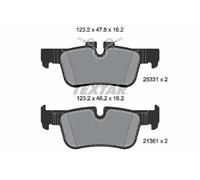 Pastiglie freno 2533101 TEXTAR per BMW MINI