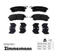 Pastiglie freno 25340.150.1 ZIMMERMANN