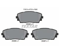 TEXTAR Kit pastiglie freni anteriori 2536501